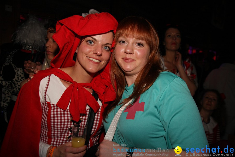 STIERBALL 2012 mit CRASH, YETIS und BAD BULLS: Wahlwies am Bodensee, 17.02.