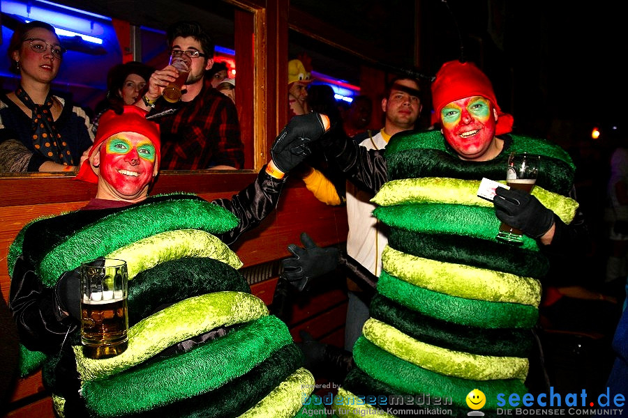 STIERBALL 2012 mit CRASH, YETIS und BAD BULLS: Wahlwies am Bodensee, 17.02.