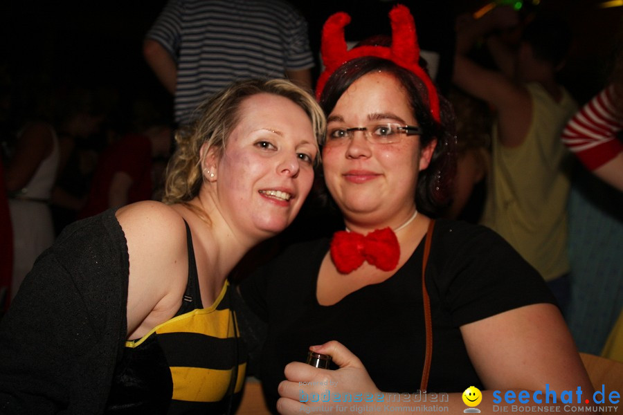 STIERBALL 2012 mit CRASH, YETIS und BAD BULLS: Wahlwies am Bodensee, 17.02.