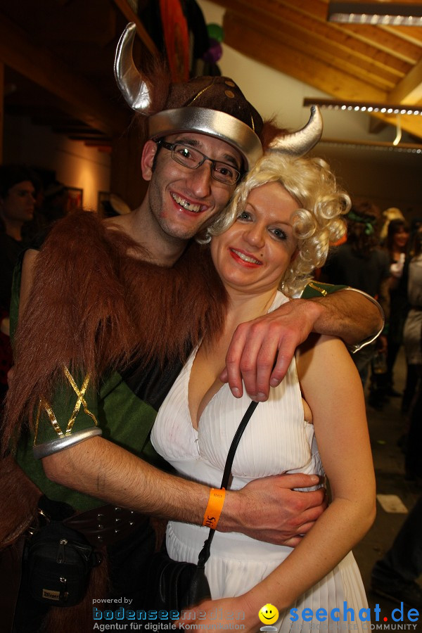 STIERBALL 2012 mit CRASH, YETIS und BAD BULLS: Wahlwies am Bodensee, 17.02.