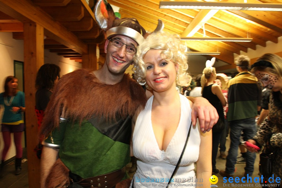 STIERBALL 2012 mit CRASH, YETIS und BAD BULLS: Wahlwies am Bodensee, 17.02.