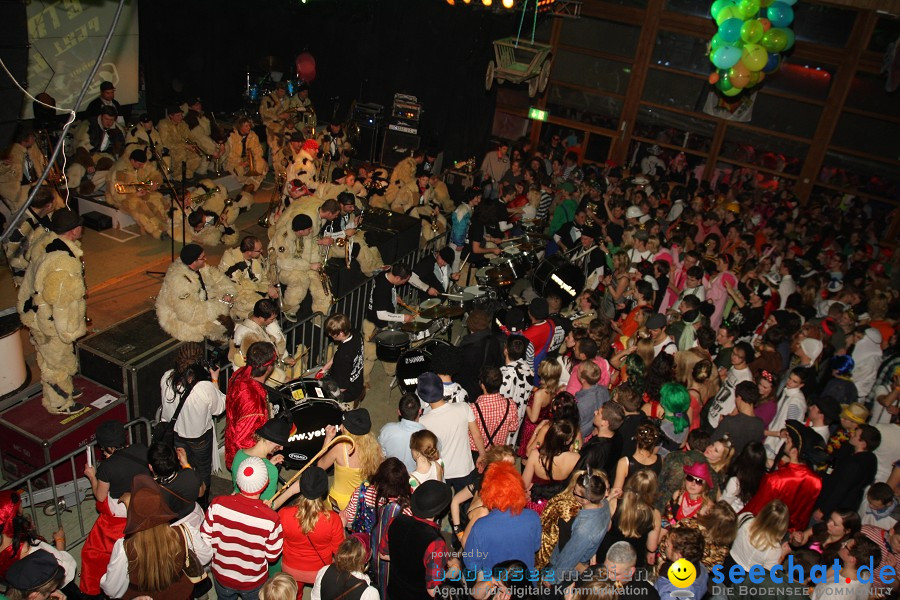 STIERBALL 2012 mit CRASH, YETIS und BAD BULLS: Wahlwies am Bodensee, 17.02.