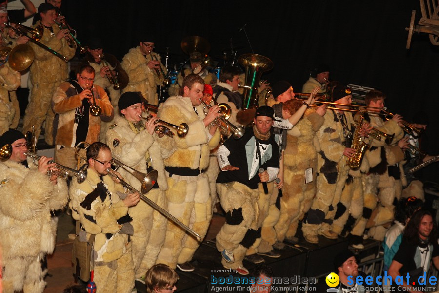 STIERBALL 2012 mit CRASH, YETIS und BAD BULLS: Wahlwies am Bodensee, 17.02.