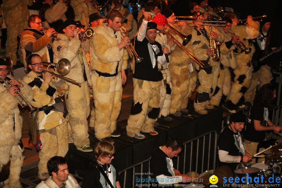 STIERBALL 2012 mit CRASH, YETIS und BAD BULLS: Wahlwies am Bodensee, 17.02.