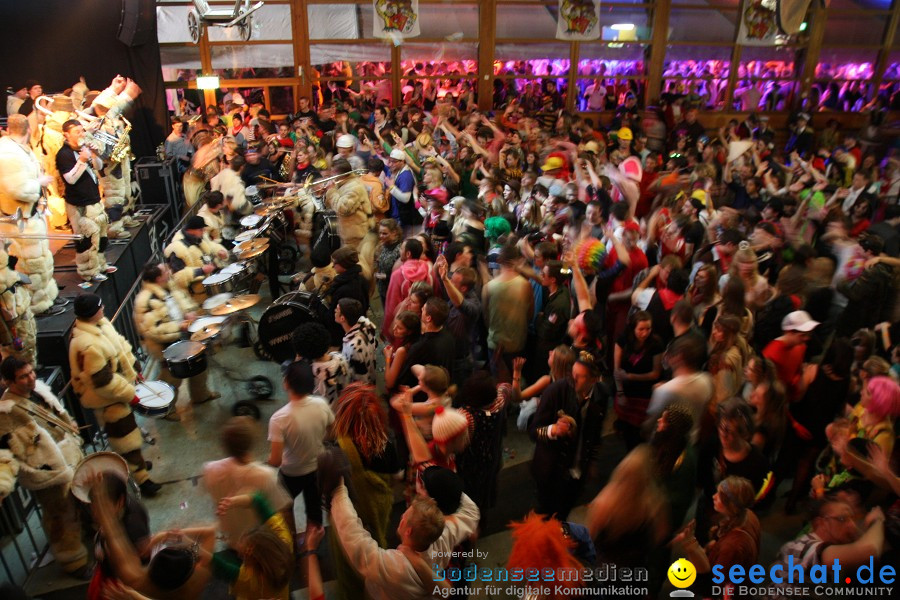 STIERBALL 2012 mit CRASH, YETIS und BAD BULLS: Wahlwies am Bodensee, 17.02.