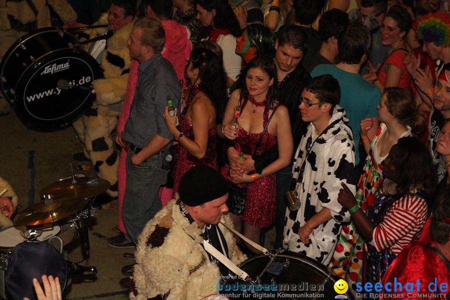 STIERBALL 2012 mit CRASH, YETIS und BAD BULLS: Wahlwies am Bodensee, 17.02.