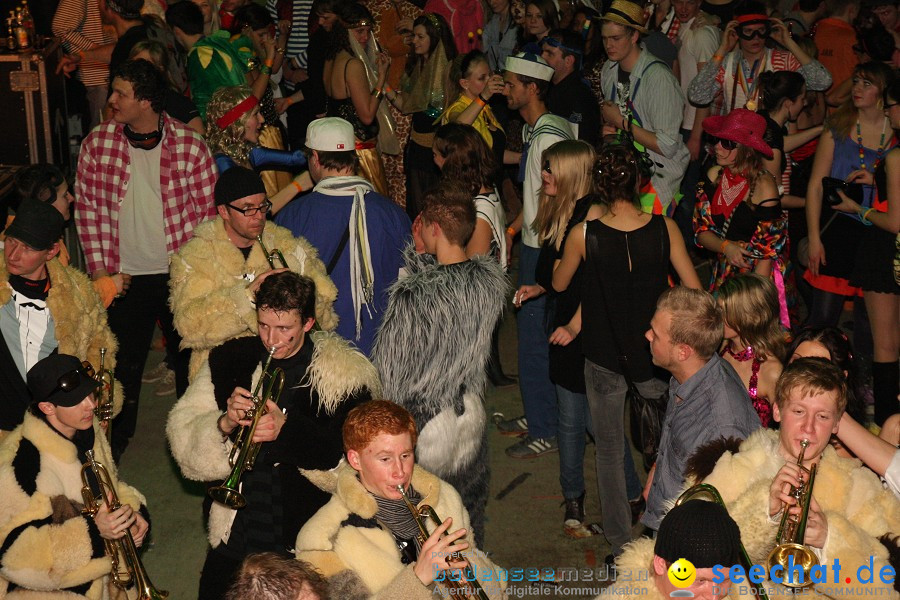 STIERBALL 2012 mit CRASH, YETIS und BAD BULLS: Wahlwies am Bodensee, 17.02.