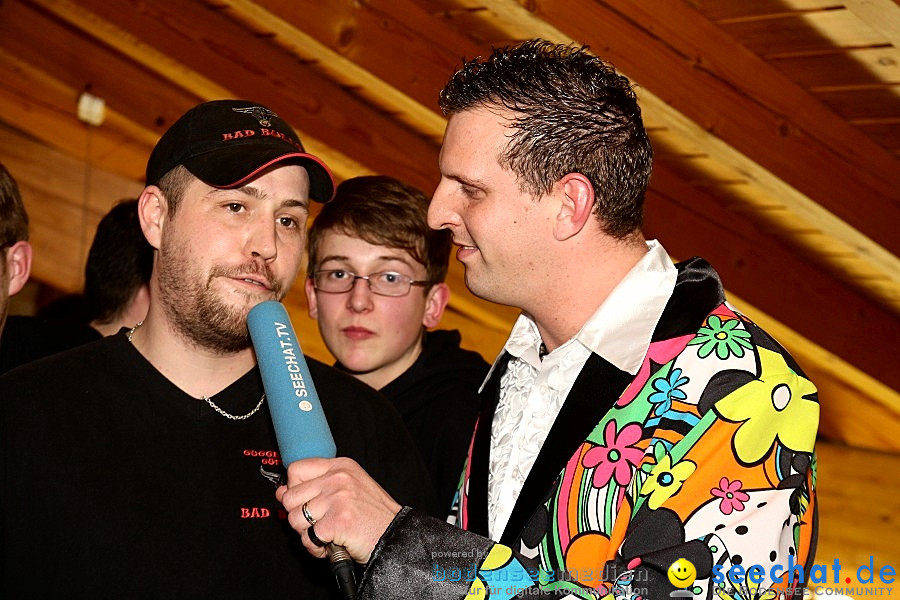 STIERBALL 2012 mit CRASH, YETIS und BAD BULLS: Wahlwies am Bodensee, 17.02.