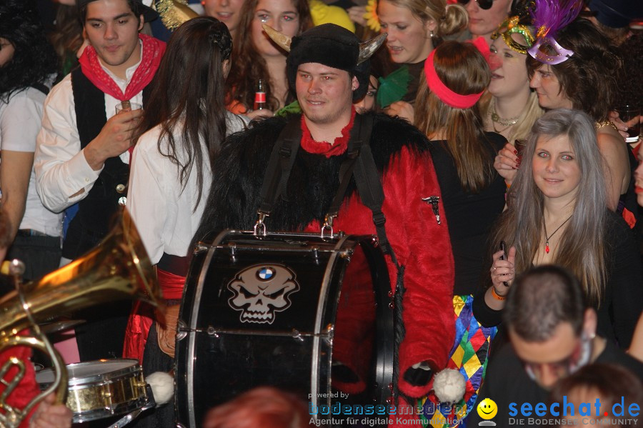 STIERBALL 2012 mit CRASH, YETIS und BAD BULLS: Wahlwies am Bodensee, 17.02.