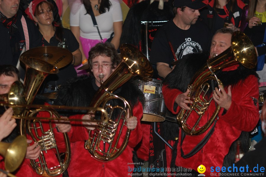 STIERBALL 2012 mit CRASH, YETIS und BAD BULLS: Wahlwies am Bodensee, 17.02.