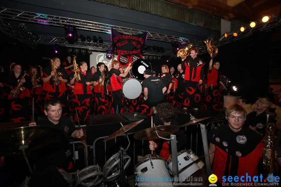 STIERBALL 2012 mit CRASH, YETIS und BAD BULLS: Wahlwies am Bodensee, 17.02.