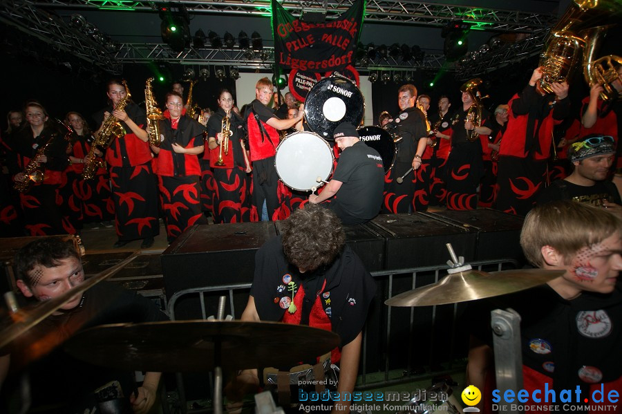 STIERBALL 2012 mit CRASH, YETIS und BAD BULLS: Wahlwies am Bodensee, 17.02.