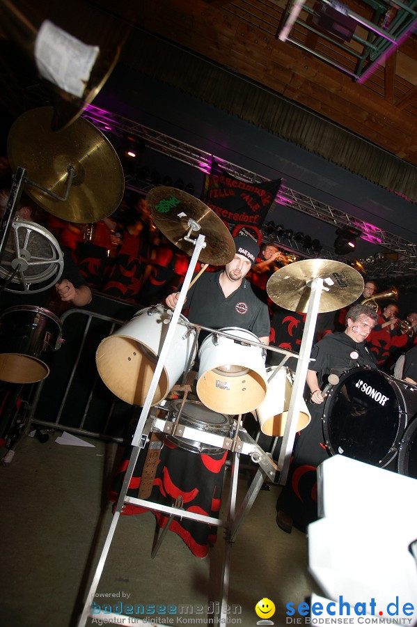 STIERBALL 2012 mit CRASH, YETIS und BAD BULLS: Wahlwies am Bodensee, 17.02.