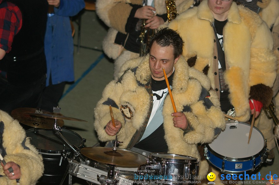 STIERBALL 2012 mit CRASH, YETIS und BAD BULLS: Wahlwies am Bodensee, 17.02.