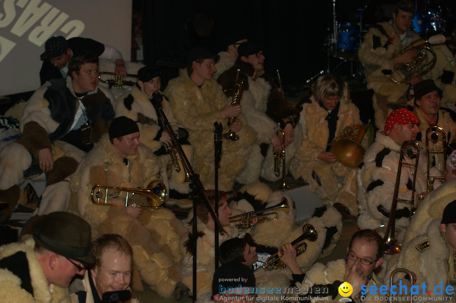 STIERBALL 2012 mit CRASH, YETIS und BAD BULLS: Wahlwies am Bodensee, 17.02.