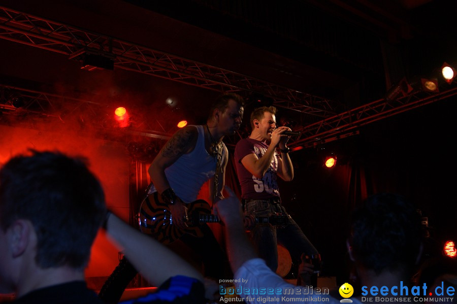 STIERBALL 2012 mit CRASH, YETIS und BAD BULLS: Wahlwies am Bodensee, 17.02.