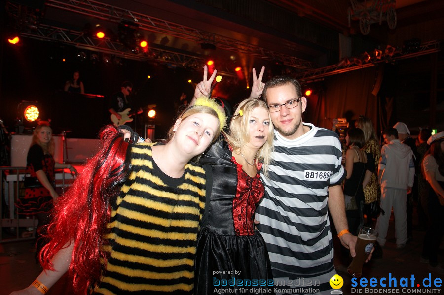 STIERBALL 2012 mit CRASH, YETIS und BAD BULLS: Wahlwies am Bodensee, 17.02.