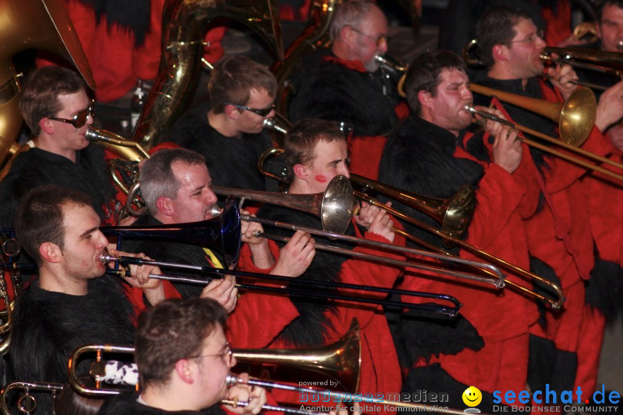 STIERBALL 2012 mit CRASH, YETIS und BAD BULLS: Wahlwies am Bodensee, 17.02.