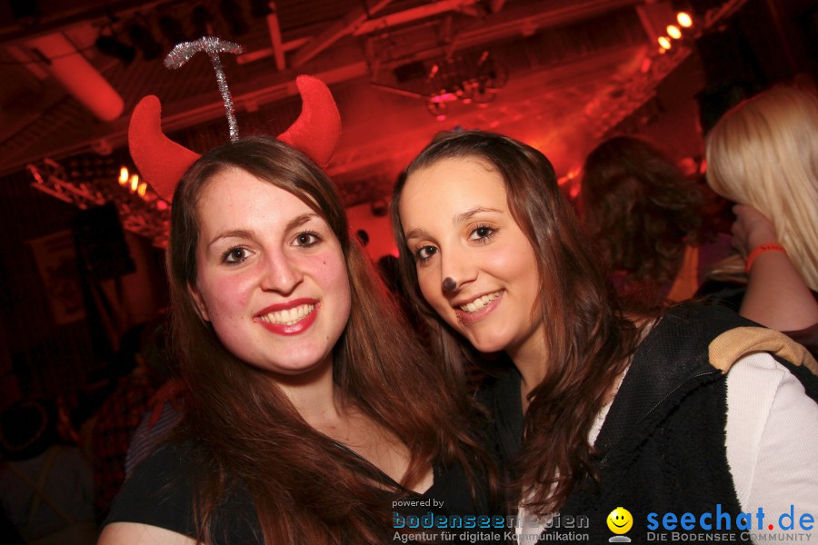 STIERBALL 2012 mit CRASH, YETIS und BAD BULLS: Wahlwies am Bodensee, 17.02.