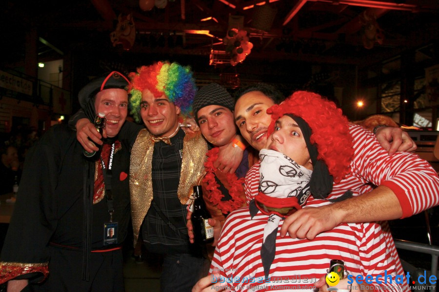 STIERBALL 2012 mit CRASH, YETIS und BAD BULLS: Wahlwies am Bodensee, 17.02.