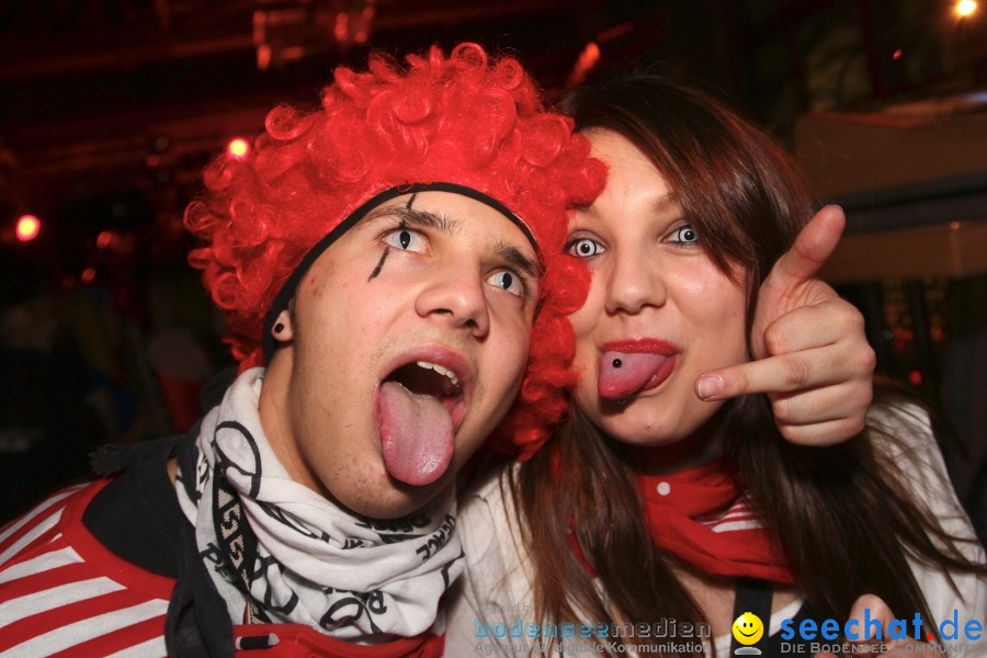 STIERBALL 2012 mit CRASH, YETIS und BAD BULLS: Wahlwies am Bodensee, 17.02.