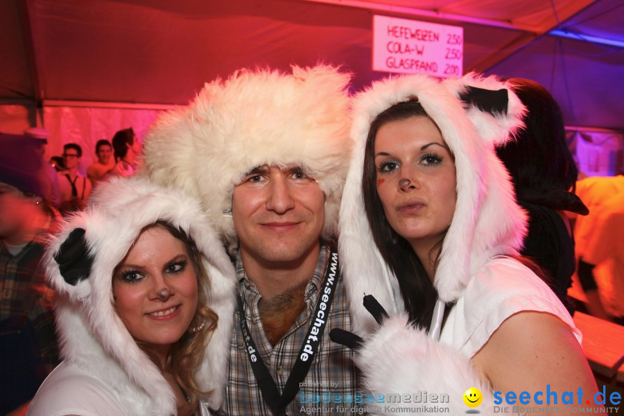 STIERBALL 2012 mit CRASH, YETIS und BAD BULLS: Wahlwies am Bodensee, 17.02.