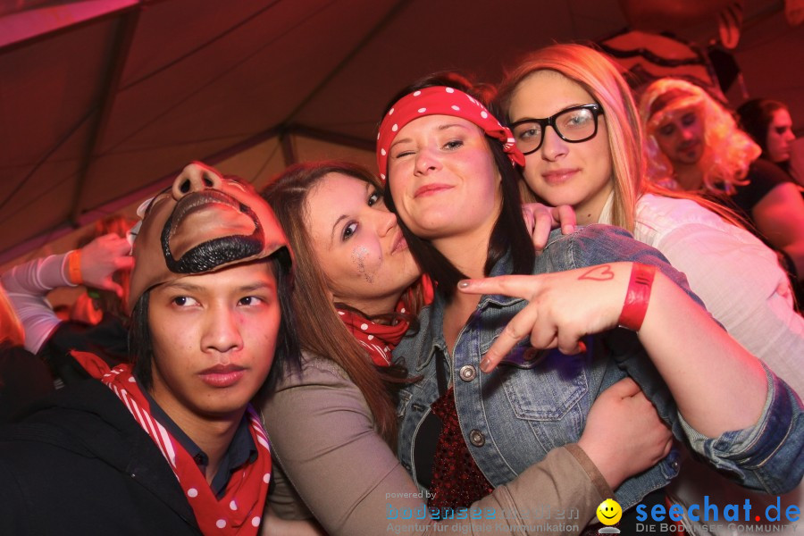 STIERBALL 2012 mit CRASH, YETIS und BAD BULLS: Wahlwies am Bodensee, 17.02.