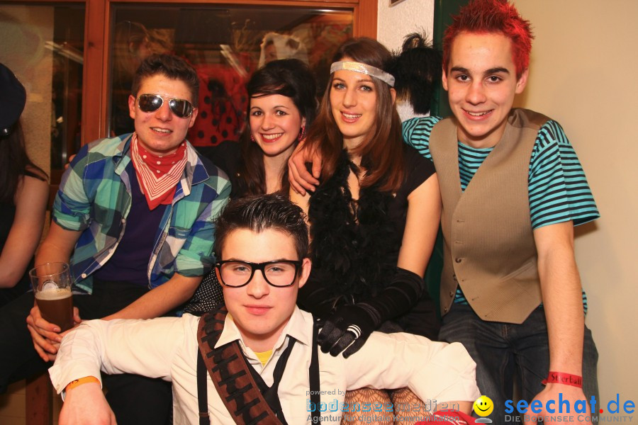 STIERBALL 2012 mit CRASH, YETIS und BAD BULLS: Wahlwies am Bodensee, 17.02.