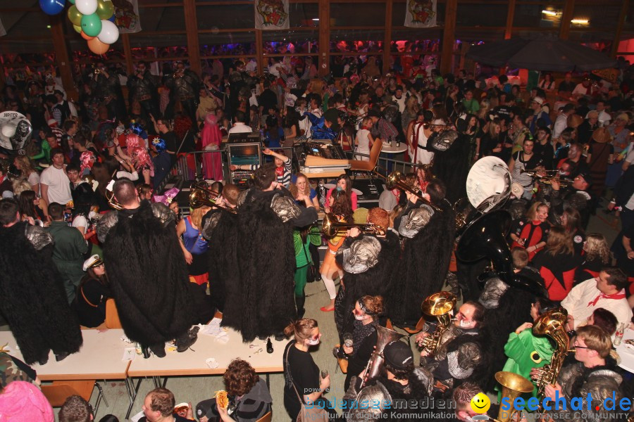 STIERBALL 2012 mit CRASH, YETIS und BAD BULLS: Wahlwies am Bodensee, 17.02.