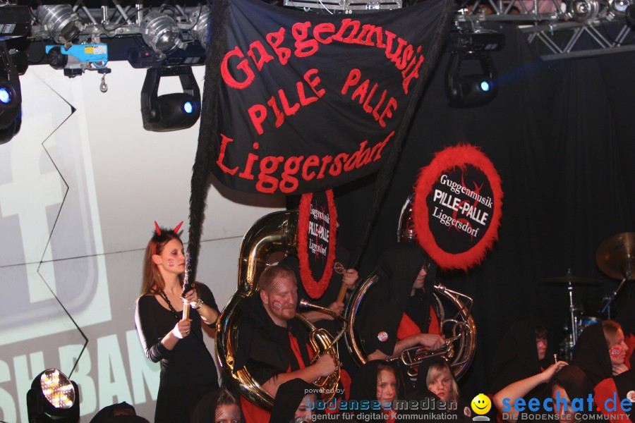 STIERBALL 2012 mit CRASH, YETIS und BAD BULLS: Wahlwies am Bodensee, 17.02.