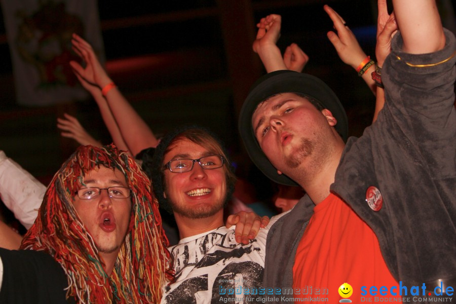 STIERBALL 2012 mit CRASH, YETIS und BAD BULLS: Wahlwies am Bodensee, 17.02.