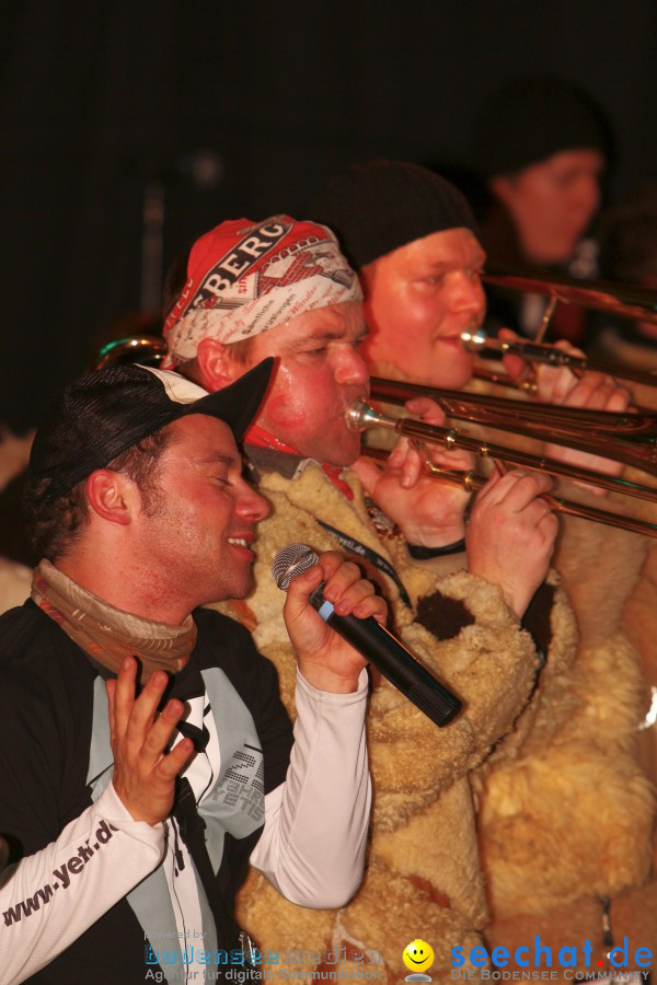 STIERBALL 2012 mit CRASH, YETIS und BAD BULLS: Wahlwies am Bodensee, 17.02.