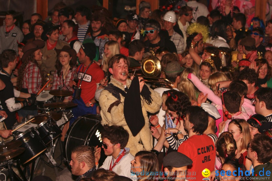 STIERBALL 2012 mit CRASH, YETIS und BAD BULLS: Wahlwies am Bodensee, 17.02.