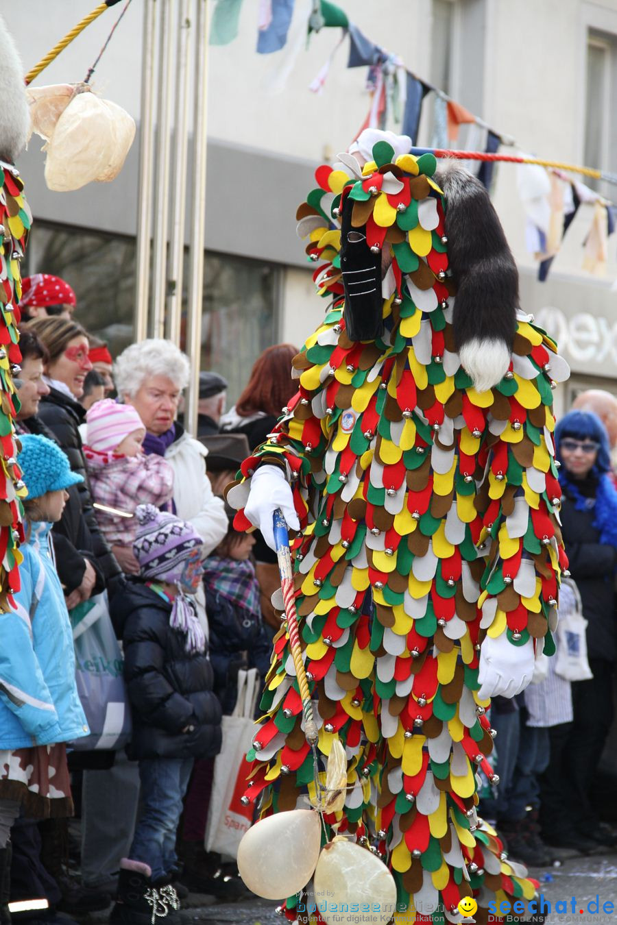 Kinderumzug - Fasnetsumzug: Singen am Bodensee, 18.02.2012