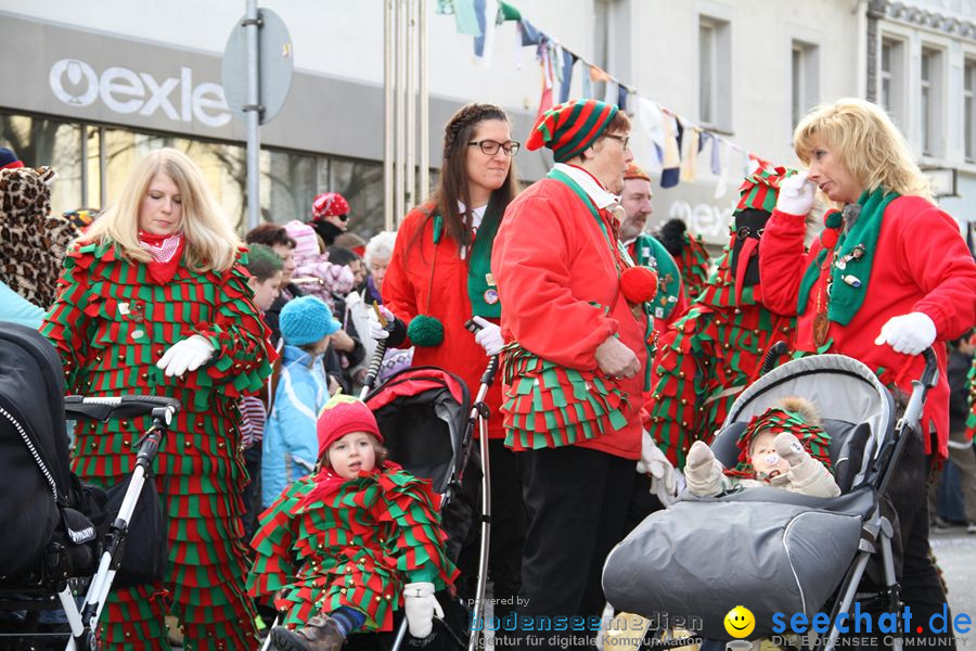 Kinderumzug - Fasnetsumzug: Singen am Bodensee, 18.02.2012