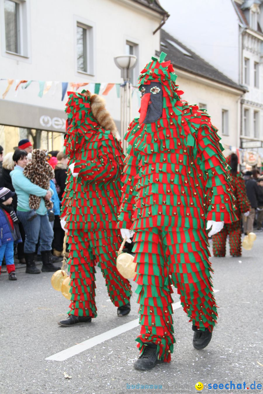 Kinderumzug - Fasnetsumzug: Singen am Bodensee, 18.02.2012