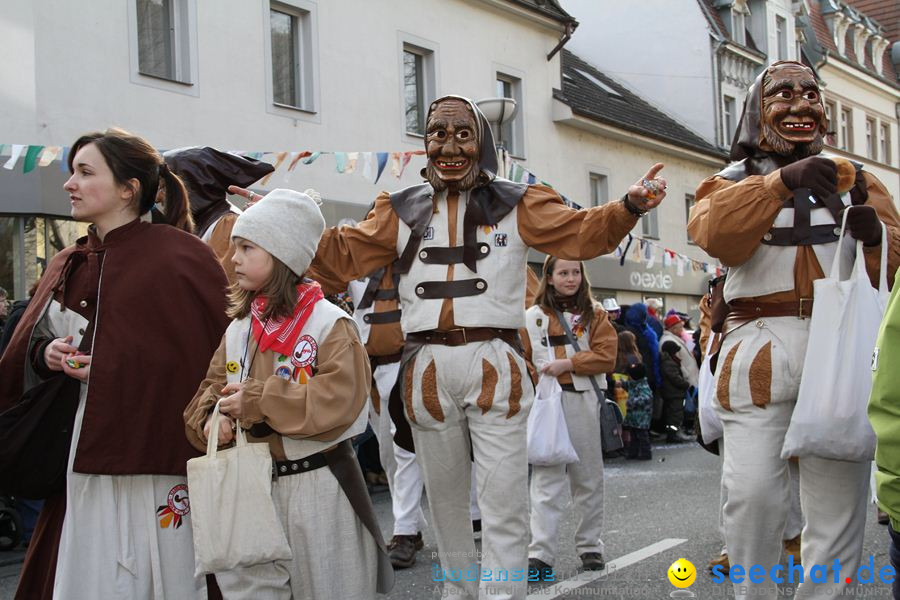 Kinderumzug - Fasnetsumzug: Singen am Bodensee, 18.02.2012