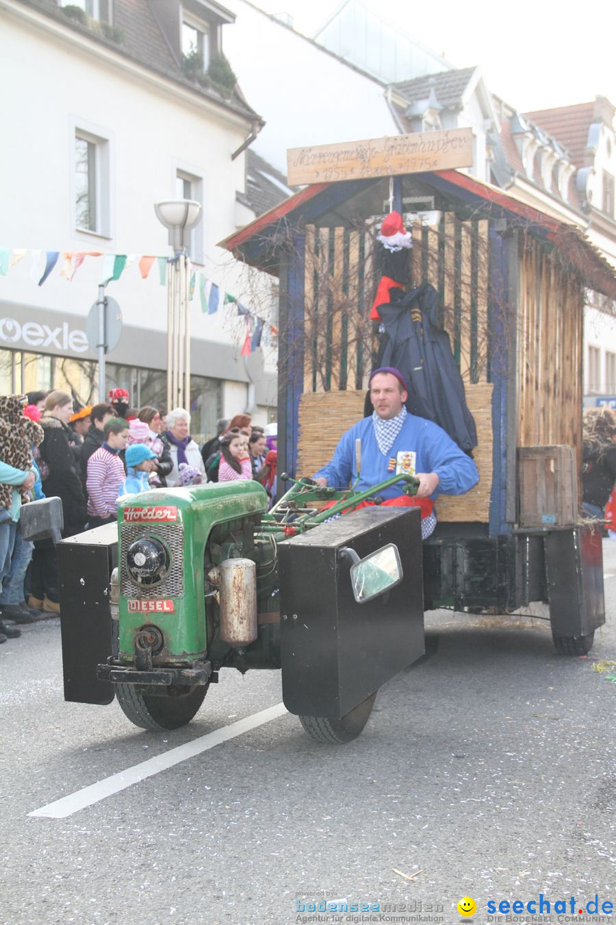 Kinderumzug - Fasnetsumzug: Singen am Bodensee, 18.02.2012