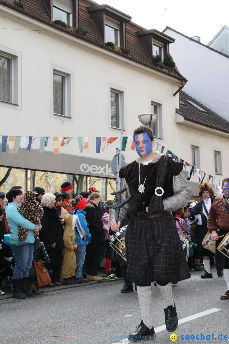 Kinderumzug - Fasnetsumzug: Singen am Bodensee, 18.02.2012