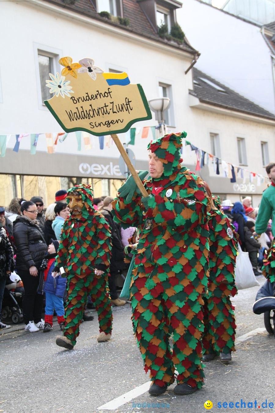 Kinderumzug - Fasnetsumzug: Singen am Bodensee, 18.02.2012