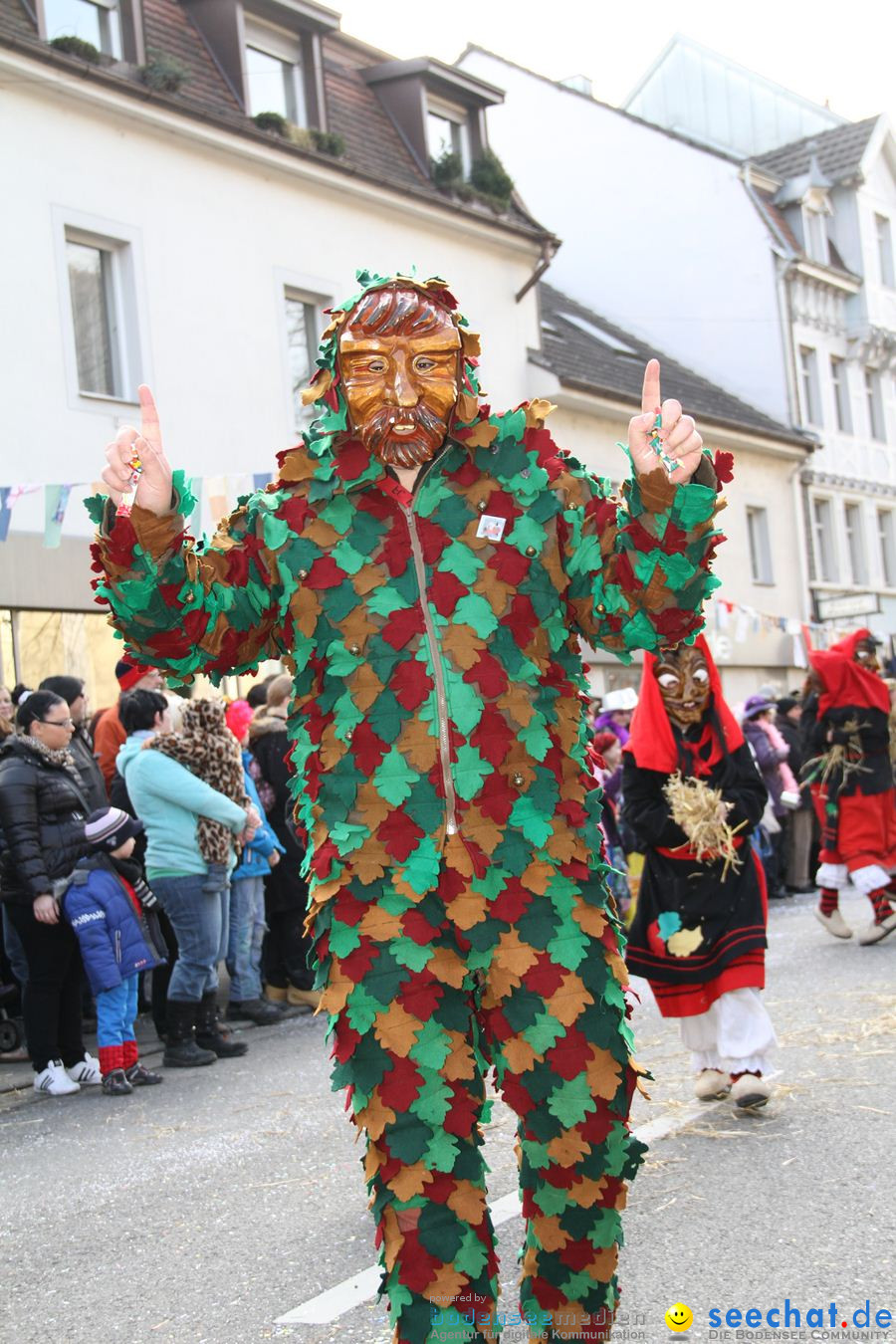 Kinderumzug - Fasnetsumzug: Singen am Bodensee, 18.02.2012