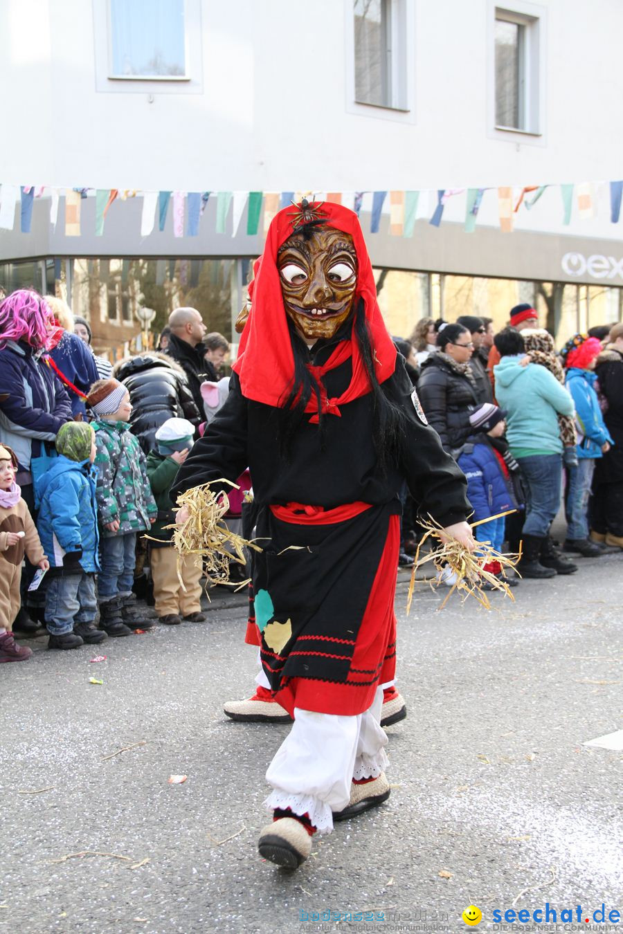 Kinderumzug - Fasnetsumzug: Singen am Bodensee, 18.02.2012