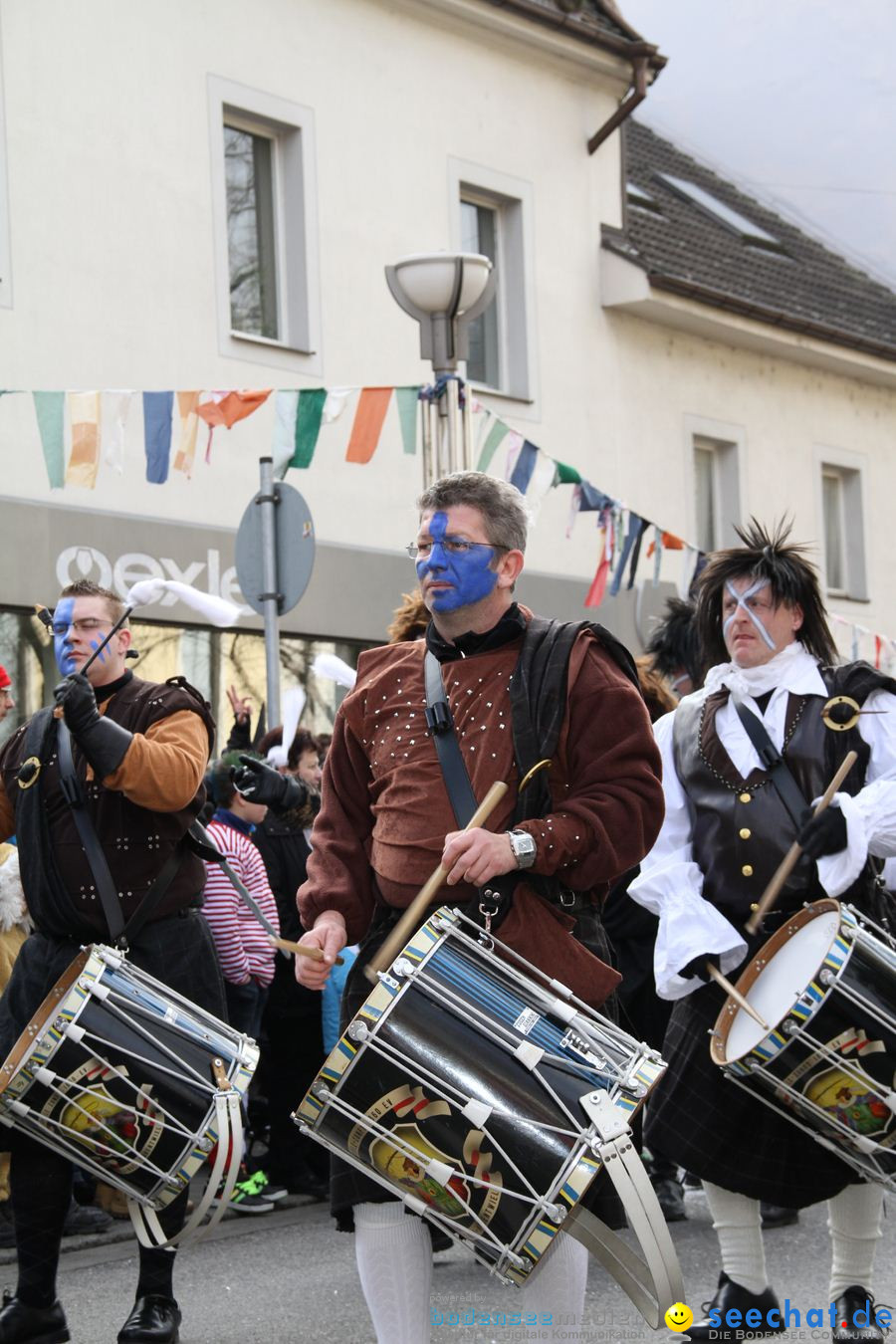 Kinderumzug - Fasnetsumzug: Singen am Bodensee, 18.02.2012