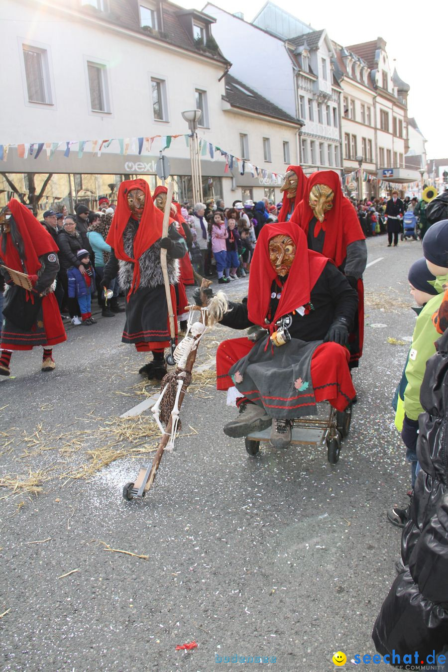 Kinderumzug - Fasnetsumzug: Singen am Bodensee, 18.02.2012