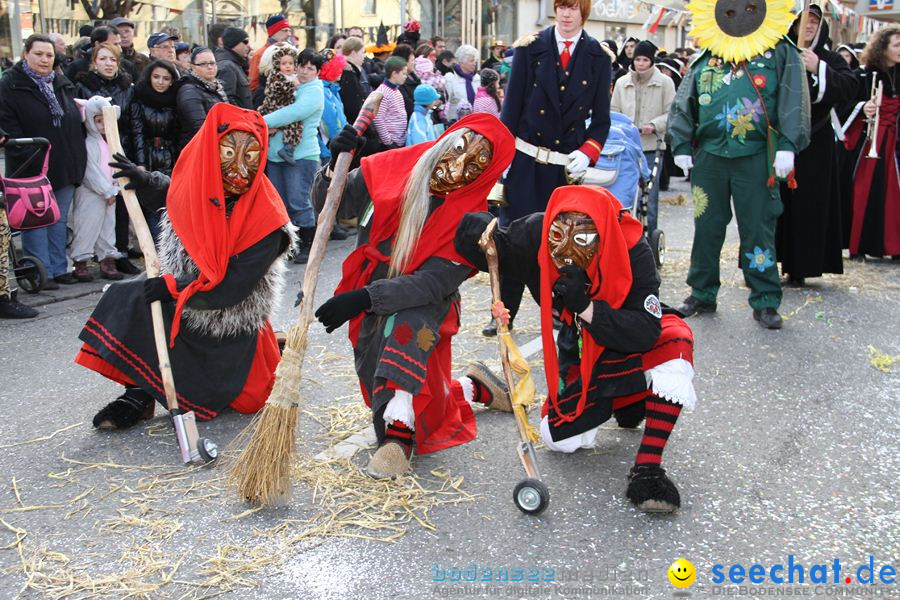 Kinderumzug - Fasnetsumzug: Singen am Bodensee, 18.02.2012