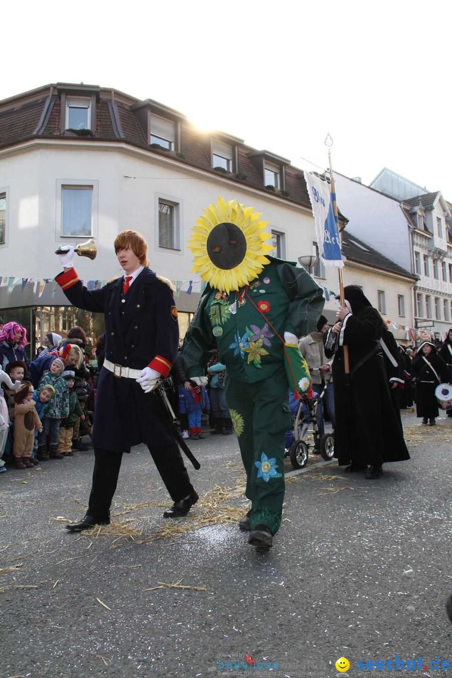 Kinderumzug - Fasnetsumzug: Singen am Bodensee, 18.02.2012