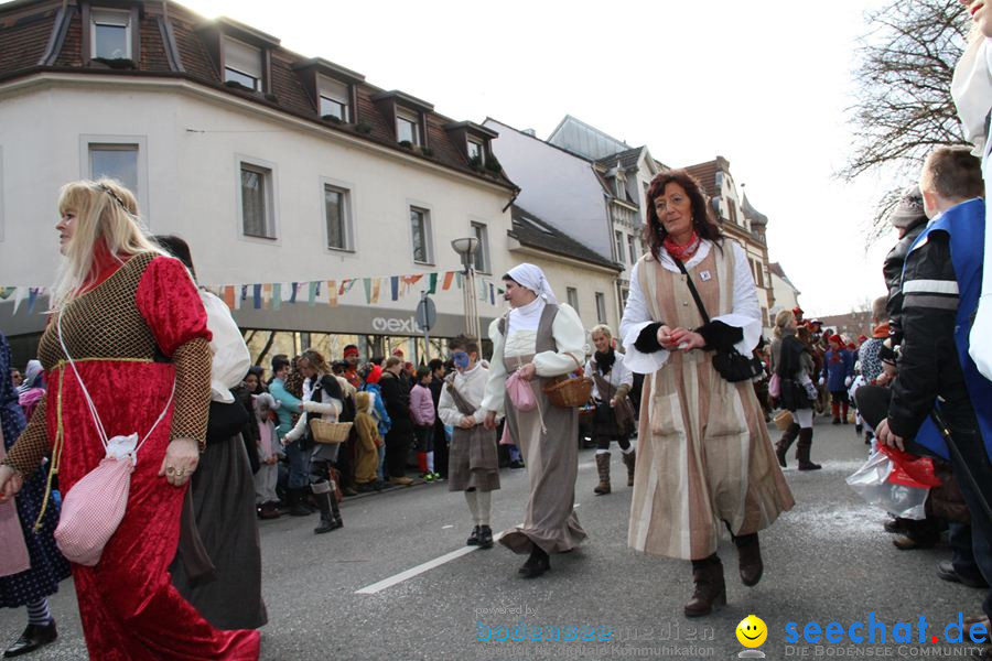 Kinderumzug - Fasnetsumzug: Singen am Bodensee, 18.02.2012