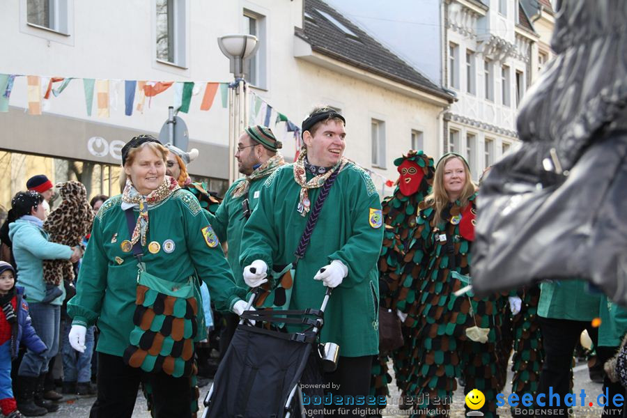 Kinderumzug - Fasnetsumzug: Singen am Bodensee, 18.02.2012