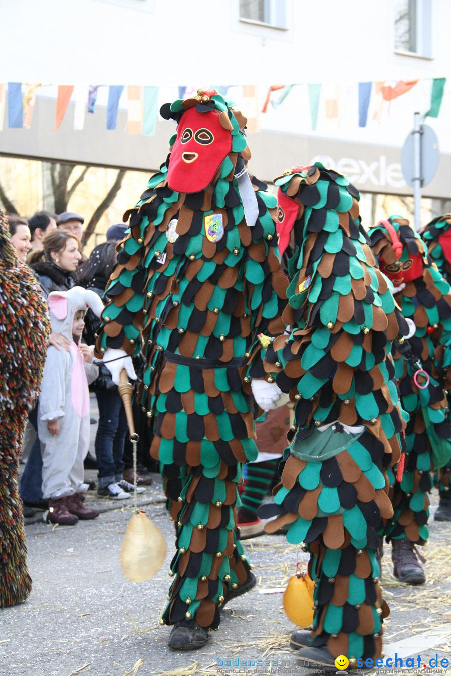 Kinderumzug - Fasnetsumzug: Singen am Bodensee, 18.02.2012