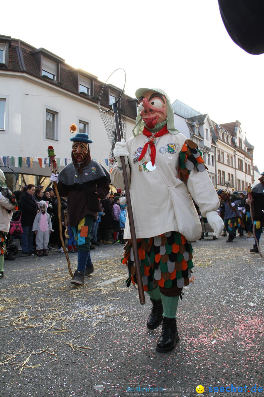 Kinderumzug - Fasnetsumzug: Singen am Bodensee, 18.02.2012